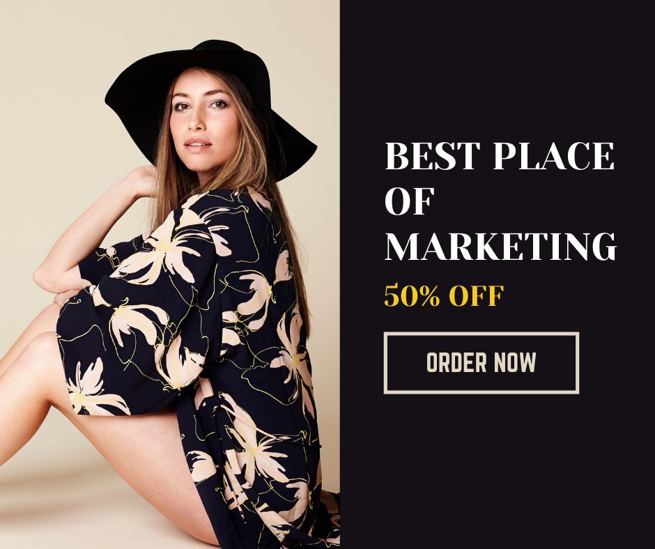 image shown where lady is sitting.... which shows a ad.